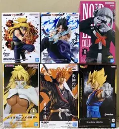 【人気アニメフィギュア 6種6体セット】 まとめ売り G__G/
