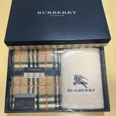 【新品未使用】バーバリー　ロンドン　タオルセット　綿100% 西川産業　日本製
