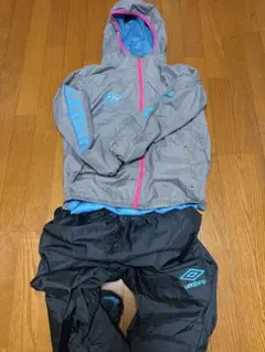 umbro ウィンドブレーカー グレー/ブラック