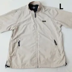 CONVERSE ベージュ ショートスリーブジャケット