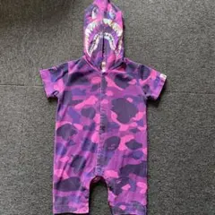 BAPE KIDS 半袖ロンパース ベビー 80㎝のサムネイル