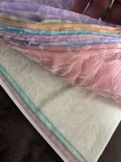 高級薄手生地セット 10枚　と大判一枚　生地サンプル帳