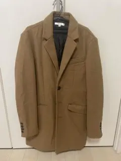Nylaus ブラウン チェスターコート Mサイズ