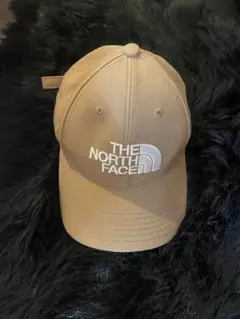 THE NORTH FACE ベージュキャップ FREEサイズ
