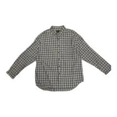 80s 90s vintage Eddie Bauer チェックコットンシャツ