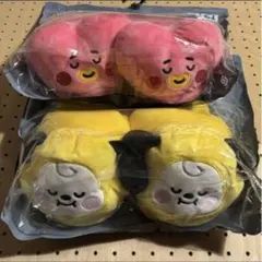 BT21 TATAとCHIMMY ルームシューズのサムネイル
