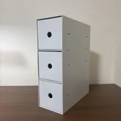 無印良品 ポリプロピレン小物収納ボックス 3段