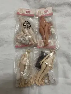 糖指数100%のボディ4体