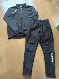 ATHLETA ジャージ上下セット ブラック　150