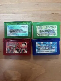 ポケットモンスター ゲームボーイアドバンス 4本セット