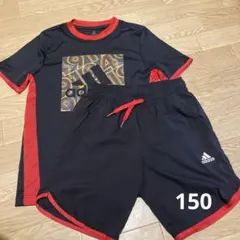 adidas アディダス サッカーウェア 少年 スポーツ 150 セットアップ