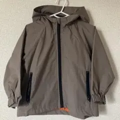 dev!rock フード付きジャケット ブルゾン　ウインドブレーカー　ブラウン