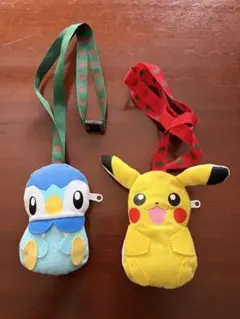 ピカチュウ　ポッチャマ　ストラップ