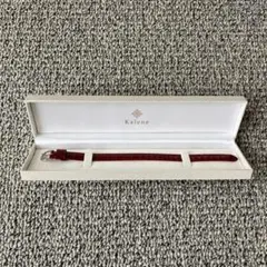 腕時計用革製ベルト ボルドー