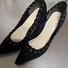 ESPERANZA ブラック ハイヒール 23.5cm