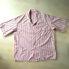 SUNNY INC. × DAN RIVER 半袖シャツ パジャマシャツ