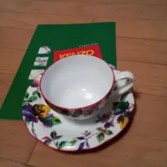 KENZO 花柄 カップとソーサーセット　5客セット