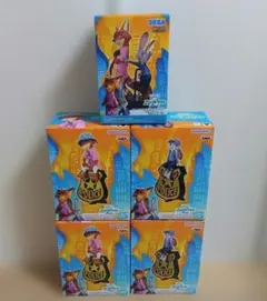 ズートピア2　ニック　ジュディ　ディズニーキャラクター　モニタートップフィギュア