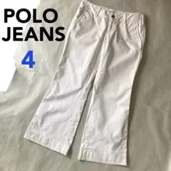 POLO JEANS ポロジーンズ デニムパンツ ホワイトジーンズ 白 M～Lのサムネイル