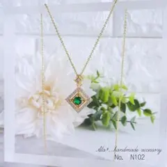 No.5903　ゴールド　フラワー　カスタム　チタンポストフープ　ピアスのみ