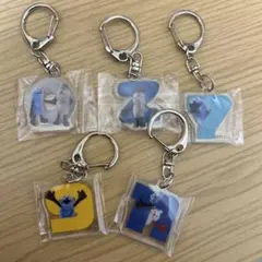 パペットスンスン　GiGOアクリルキーホルダー　5個セット