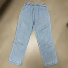GAP X Lサイズ　ライトブルー デニムパンツ ウエストゴムのサムネイル