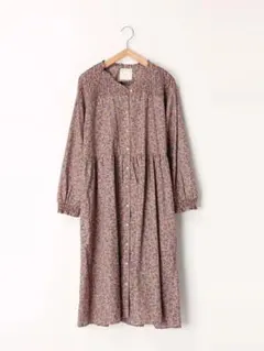 ehka sopo 格子花柄ワンピース