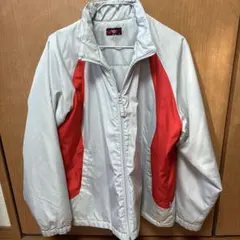 ZOID メンズジャケット M ホワイト/レッド