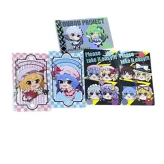 東方Projectカードセット 5枚