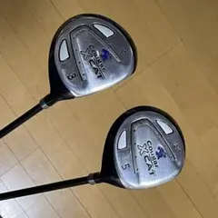 【希少15度＆定番21度】クーガー 3番・5番ユーティリティ 2本セットのサムネイル