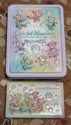 ダッフィー＆フレンズ　お菓子の缶のサムネイル