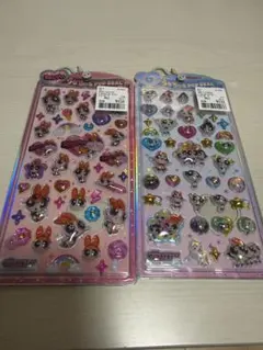 うるちゅるポップシール　パワーパフガールズ