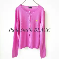 ポールスミスブラック　ウールカーディガン　サイズM　ウール100%　伸縮性あり