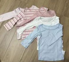 ベビー　ロンT 5枚　まとめ売り　保育園着　サイズ80