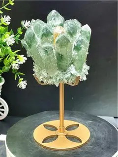 超綺麗ガーデンクォーツ入り水晶クラスターB87P6/138P19A