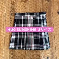 HUG SUNSHINE プリーツスカート Sタータンチェック　ミニスカート