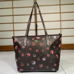 COACH F24372 シグネチャー 花柄 トートバッグ - メルカリ