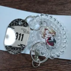 桃源暗鬼　極楽湯　ロッカーキー風キーホルダーコレクション　ミニキャラ　唾切