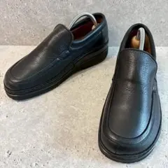 希少 GiGiBaBa 浅草 レザー 本革 ローファー スリッポン 22.5cmのサムネイル