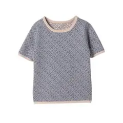eimy istoire ES spring monogramリバーシブルニットのサムネイル