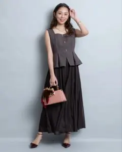 【JUSGLITTY】ドッキングジャンスカワンピース