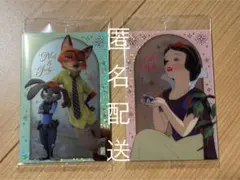 ディズニー　ウエハース　ズートピア　白雪姫