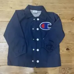 Champion コーチジャケット　ナイロンジャケット　ネイビー 100