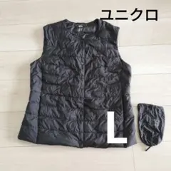 【ユニクロ】ウルトラライトダウンベスト　L　黒