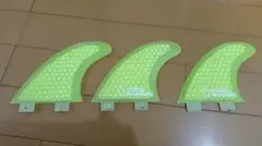 Shapers Fins S3 FCS Green Small CoreLite