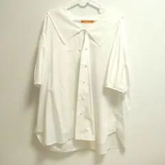 Fi.n.t セーラーカラー 半袖ブラウス