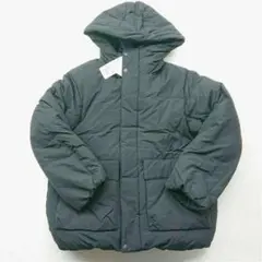 ? UNIQLO キッズ ハイブリッドダウンパーカ ブラック系