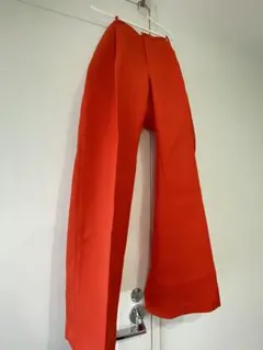 UNITEDARROWS/ GLR オレンジ色 / ワイドスラックス/ 男女兼用のサムネイル