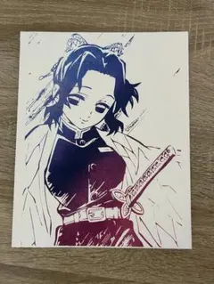 鬼滅の刃　胡蝶しのぶ　キャンバスアートパネル