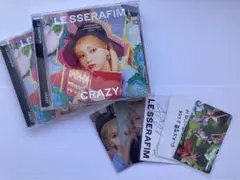 LE SSERAFIM CRAZY CD トレカ チェウォン 帯付き